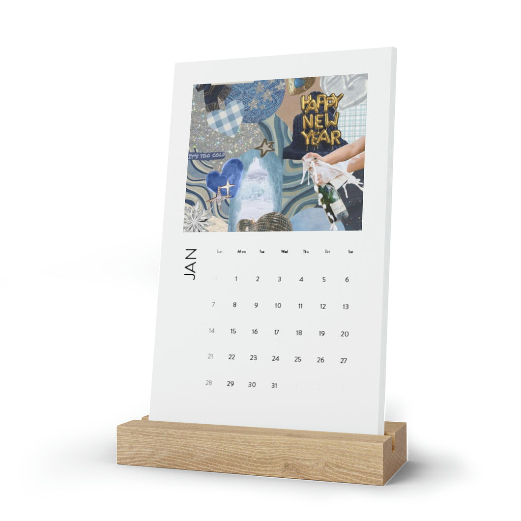 Vertical Desk Calendar (2024)