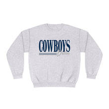 Load image into Gallery viewer, Cowboys Crewneck Sweatshirt
